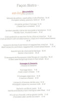 Le Vin-T-age menu