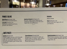 Lhr Carluccios T4 Airside menu