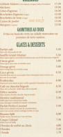 L'arganier menu
