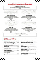 Broad Street Diner menu