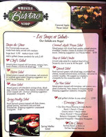 Whistle Stop Bistro menu