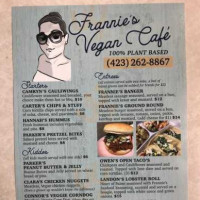 Frannie's Vegan Cafe food