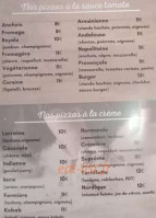 Pakyz Pizza menu