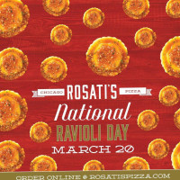 Rosati's Pizza food