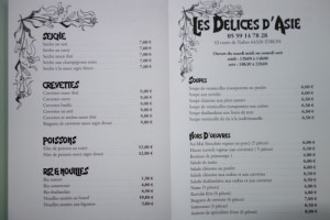 Délices D'asie Sarl food