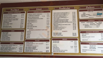 Carlson Corner menu