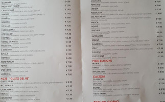 Gusto Del Re menu