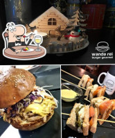 Wanda Rei Burger Gourmet food