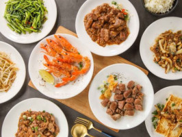 Gǔ Lín Tiě Bǎn Shāo Táo Yuán Yǒng ān Diàn food