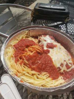 Amici's Pizza Pasta food