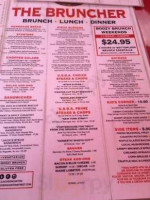 Uncle Jack's On Canton Street menu