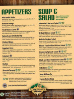 Adirondack Pub Brewery menu