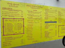 Golden Palace menu