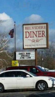 Belvidere Diner outside