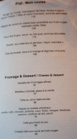 L'aubreçay Chez Moustache menu