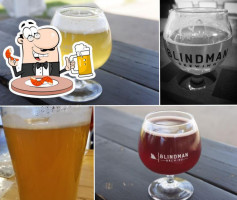 Blindman Brewing food