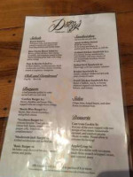 Dotzy's menu