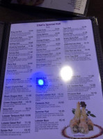 Matata Asian Cuisine menu