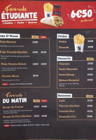 Sulaymania Kebab menu