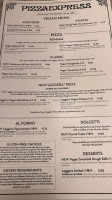 Pizza Express menu