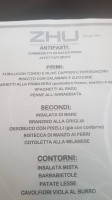 Pizzeria Italo Cinese Di Zhu Maochao menu