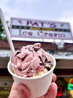 Pat's Main Street Ice Cream food