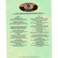 Franklin House menu