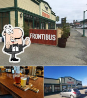 Au Frontibus Microbrasserie food