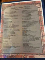 Cuzzy's menu