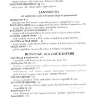 Bistro 70 Painesville menu