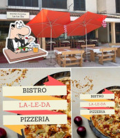 Bistro Pizzeria La-le-da food