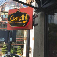 Gandhi Indian outside