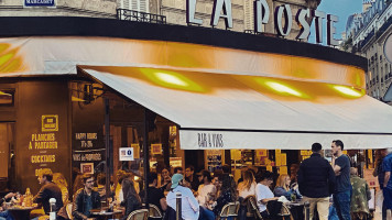 Cafe de la Poste food