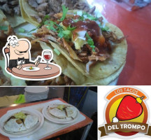 Los Tacos De Trompo food