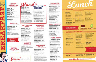 Sweet Mama's menu