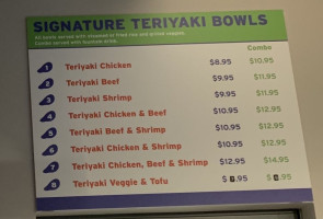 Teriyaki Boys food