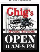 Chigs's Food Wagon food