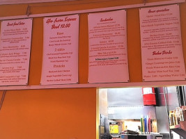 Berber Street Food menu