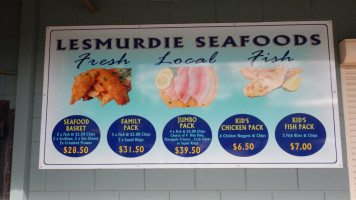 Lesmurdie Seafoods food