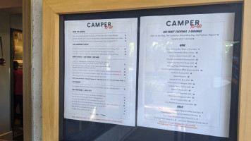 Camper menu