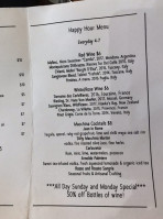 Macchina menu