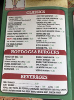 Roma's Italian Beef Sausage menu