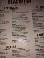 Blackfinn Ameripub Ballantyne menu