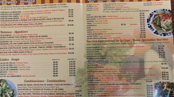 Super Burrito menu