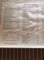 Charlies Seafood Restaurant menu