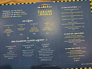 La Cabane A Moules menu