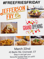 Jefferson Fry Company menu