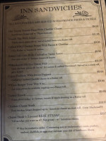 Normal Square Inn menu