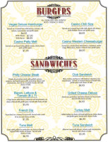 Diamond Jim's menu