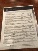 Langetwins Winery And Vineyards menu